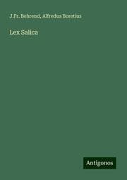 Cover von Lex Salica