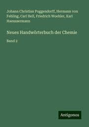 Cover von Neues Handwörterbuch der Chemie