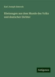 Cover von Rheinsagen aus dem Munde des Volks und deutscher Dichter