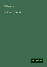 Cover von Ueber den Krebs