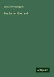 Cover von Das Berner Oberland