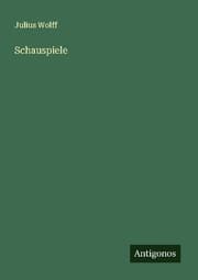 Cover von Schauspiele