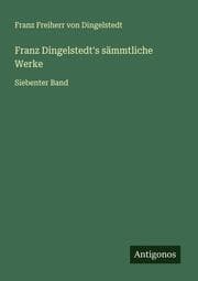 Cover von Franz Dingelstedt's sämmtliche Werke