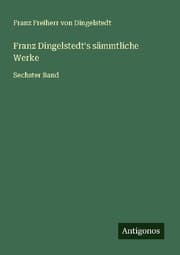 Cover von Franz Dingelstedt's sämmtliche Werke