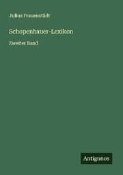 Cover von Schopenhauer-Lexikon