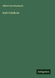 Cover von Karl Gutzkow