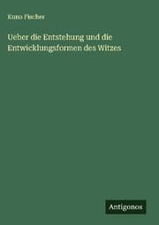Cover von Ueber die Entstehung und die Entwicklungsformen des Witzes
