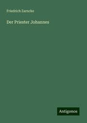 Cover von Der Priester Johannes