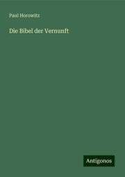 Cover von Die Bibel der Vernunft