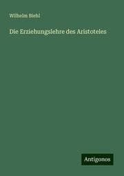 Cover von Die Erziehungslehre des Aristoteles