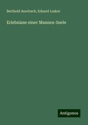 Cover von Erlebnisse einer Mannes-Seele