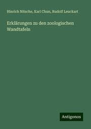 Cover von Erklärungen zu den zoologischen Wandtafeln