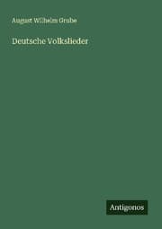 Cover von Deutsche Volkslieder