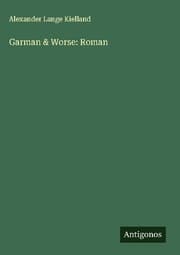 Cover von Garman & Worse: Roman