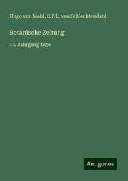 Cover von Botanische Zeitung