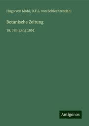 Cover von Botanische Zeitung