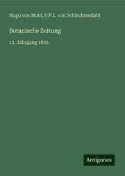 Cover von Botanische Zeitung