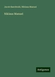 Cover von Niklaus Manuel