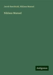 Cover von Niklaus Manuel