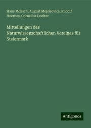 Cover von Mitteilungen des Naturwissenschaftlichen Vereines für Steiermark