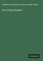 Cover von Revue Égyptologique