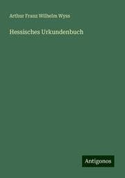 Cover von Hessisches Urkundenbuch