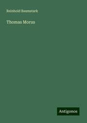 Cover von Thomas Morus