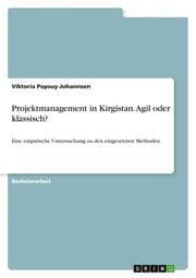 Cover von Projektmanagement in Kirgistan. Agil oder klassisch?
