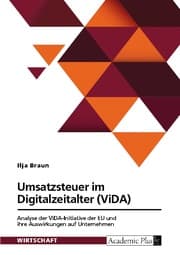 Cover von Umsatzsteuer im Digitalzeitalter (ViDA)