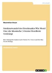 Cover von Strukturwandel des Hotelmarkts. Wie Motel One die klassische 3-Sterne-Hotellerie verdrängt