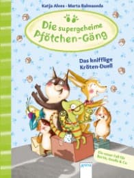 Cover von Die supergeheime Pfötchen-Gäng - Das knifflige Kröten-Duell