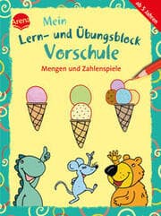 Cover von Mein Lern- und Übungsblock Vorschule. Mengen und Zahlenspiele