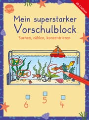 Cover von Mein superstarker Vorschulblock. Suchen, zählen, konzentrieren