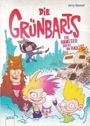 Cover von Die Grünbarts (3). Ein Hamster dreht am Rad