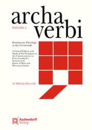 Cover von Dominican Theology at the Crossroads