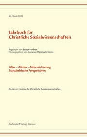 Cover von Jahrbuch für christliche Sozialwissenschaften / Jahrbuch für Christliche Sozialwissenschaft, Band 64/2023