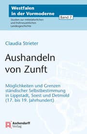 Cover von Aushandeln von Zunft