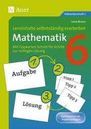 Cover von Lerninhalte selbstständig erarbeiten Mathematik 6