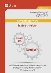 Cover von Kompetenzerwerb Texte schreiben Klasse 3/4 - Deutsch