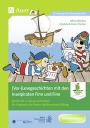 Cover von (Vor-)Lesegeschichten mit den Inselpiraten Finn und Fine