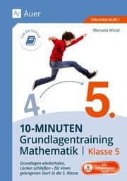 Cover von 10-Minuten-Grundlagentraining Mathematik Klasse 5