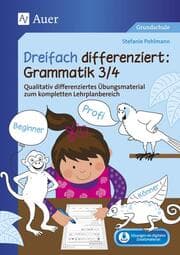 Cover von Dreifach differenziert Grammatik 3/4