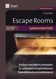 Cover von Escape Rooms für den Lateinunterricht 5-10