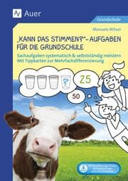 Cover von Kann das stimmen - Aufgaben für die Grundschule