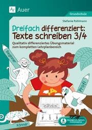 Cover von Dreifach differenziert: Texte schreiben 3/4