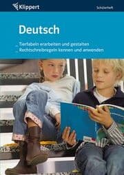 Cover von Tierfabeln erarbeiten und gestalten - Rechtschreibregeln kennen und anwenden
