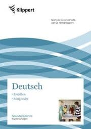 Cover von Erzählen - Satzglieder