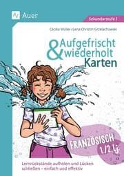 Cover von Aufgefrischt-und-wiederholt-Karten Französisch 1-2