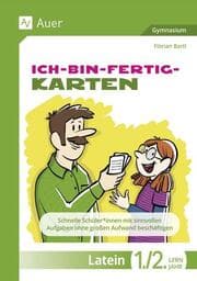 Cover von Ich-bin-fertig-Karten Latein Lernjahr 1-2