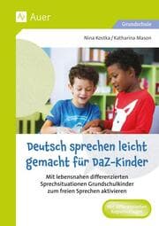 Cover von Deutsch sprechen leicht gemacht für DaZ-Kinder